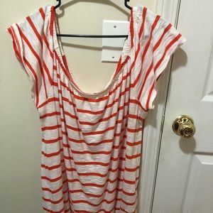 Old Navy off the shoulder tee